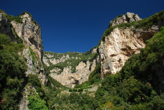Pr&egrave;s de Positano, C&ocirc;te amalfitaine
