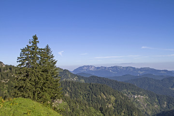 Südansicht der Benediktenwand