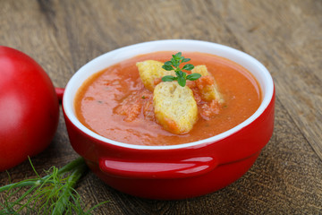 Gazpacho tomato soup