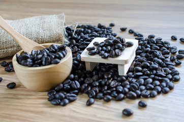 Fototapeta na wymiar Coffee beans