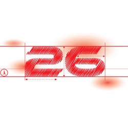 26 redprint font