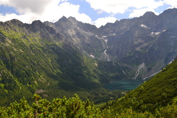 Fototapeta premium góry Tatry - Morskie Oko