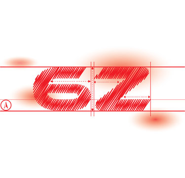 6z redprint font