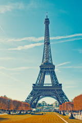 Autumn Paris, Eiffel tower