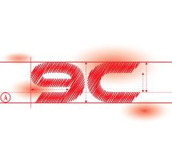 9c redprint font