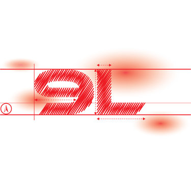 9l redprint font