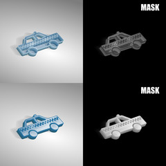 szklana ikona 3D vektor © vempireart