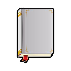 book traditional reading lerning icon. Isolated and flat illustration. Vector graphic
