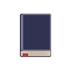 book traditional reading lerning icon. Isolated and flat illustration. Vector graphic