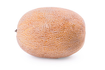 Melon isolated on white background.