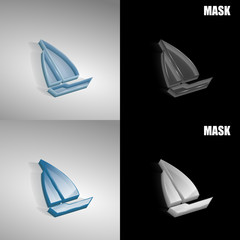 szklana ikona 3D vektor © vempireart