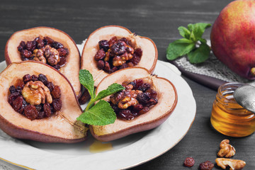 Sweet Baked pear