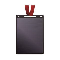 vip card pass exclusive ticket icon. Isolated and flat illustration. Vector graphic