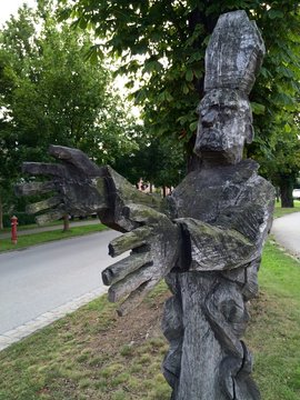Kunstwerk in Plattling (Niederbayern)