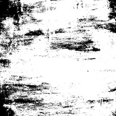 Grunge brush texture white and black. Sketch sand abstract to create distressed effect. Overlay distress grain monochrome design. Stylish dust modern background. Smear paint prints Vector illustration