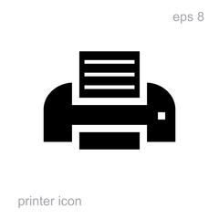 Simple printer icon