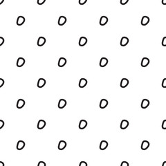 Abstract geometric pattern. Seamless black and white texture.