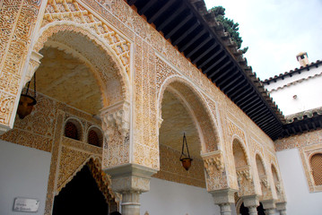 Fototapeta na wymiar Alhambra replica, Palma de Mallorca