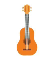 guitar instrument music sound icon. Isolated and flat illustration. Vector graphic