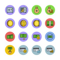 Finance icons