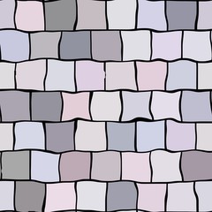 Pastel pink violet cube square background