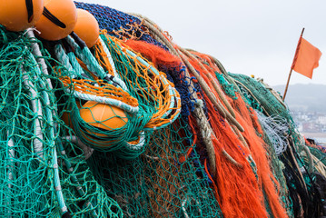 Fishing net / Fishing nets for use as a graphic background