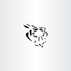 tiger vector illustration icon design