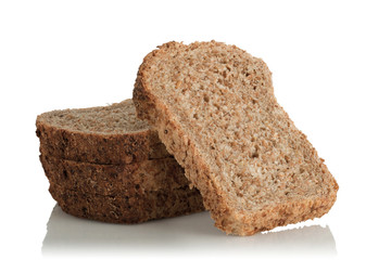 sliced bread, wholemeal, with seeds