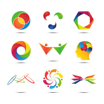 logo flat icons