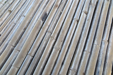 Beach weathered bamboo flooring