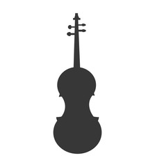 cello music instrument sound melody icon. Isolated and flat illustration. Vector graphic © djvstock