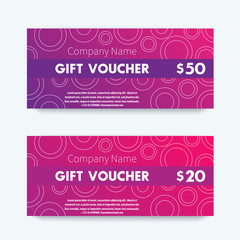 Gift voucher templates, gift certificates