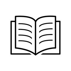 book notebook education learning icon. Isolated and flat illustration. Vector graphic