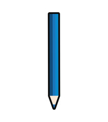 pencil supply instrument school education icon. Isolated and flat illustration. Vector graphic