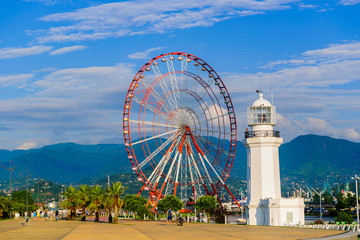 Amazing view of Batumi Boulevard
