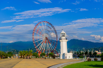 Amazing view of Batumi Boulevard © vahanabrahamyan