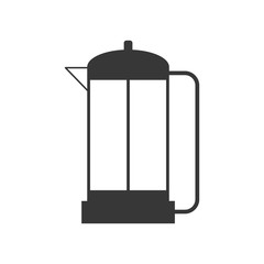 Fototapeta premium drink coffee kettle pot beverage icon. Isolated and flat illustration. Vector graphic