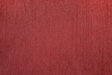 brilliant crimson ribbed synthetic fabric - texture
