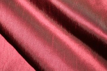 brilliant crimson ribbed synthetic fabric - texture
