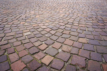 Stone paving texture.