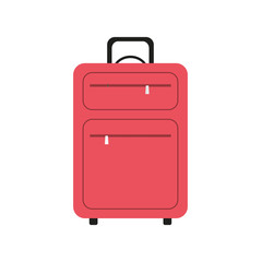 bag baggage luggage travel icon. Isolated and flat illustration. Vector graphic