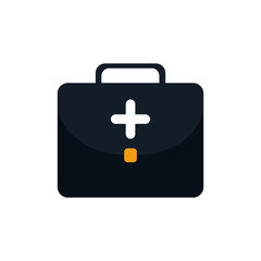 medical kit health care icon. Isolated and flat illustration. Vector graphic