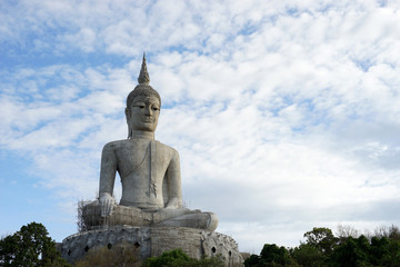 Fototapeta na wymiar big buddha image