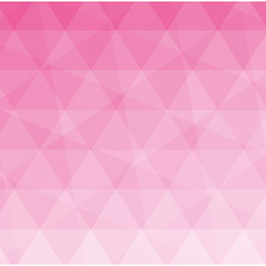 pink polygonal polygon wallpaper icon. Isolated and flat illustration. Vector graphic