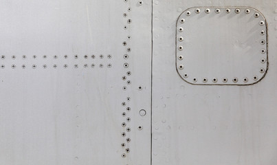 Aircraft metal cladding