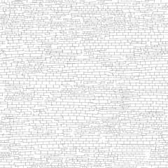 Ancient brick wall background. Shabby brick wall sketch pattern Architectural texture