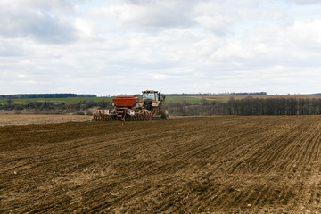 Planting of cereal crops