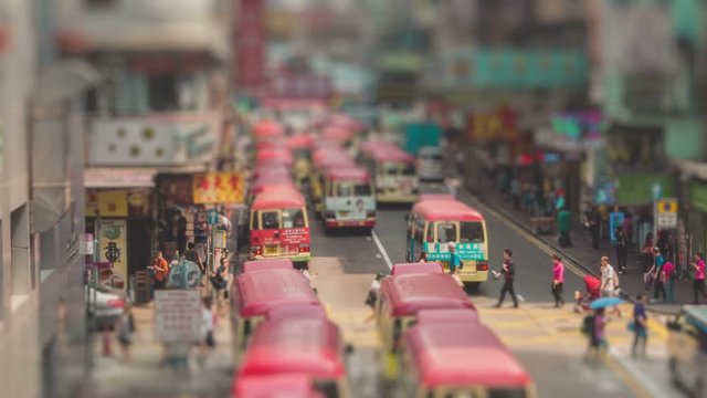 Traffic in Hong Kong Timelapse