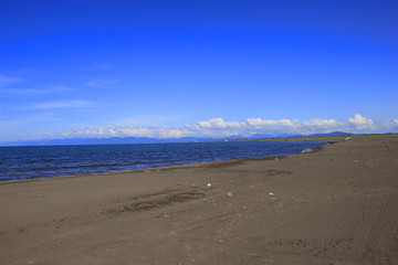 Empty little seaside