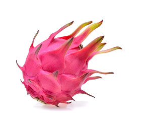 Dragon fruit isolated on white background